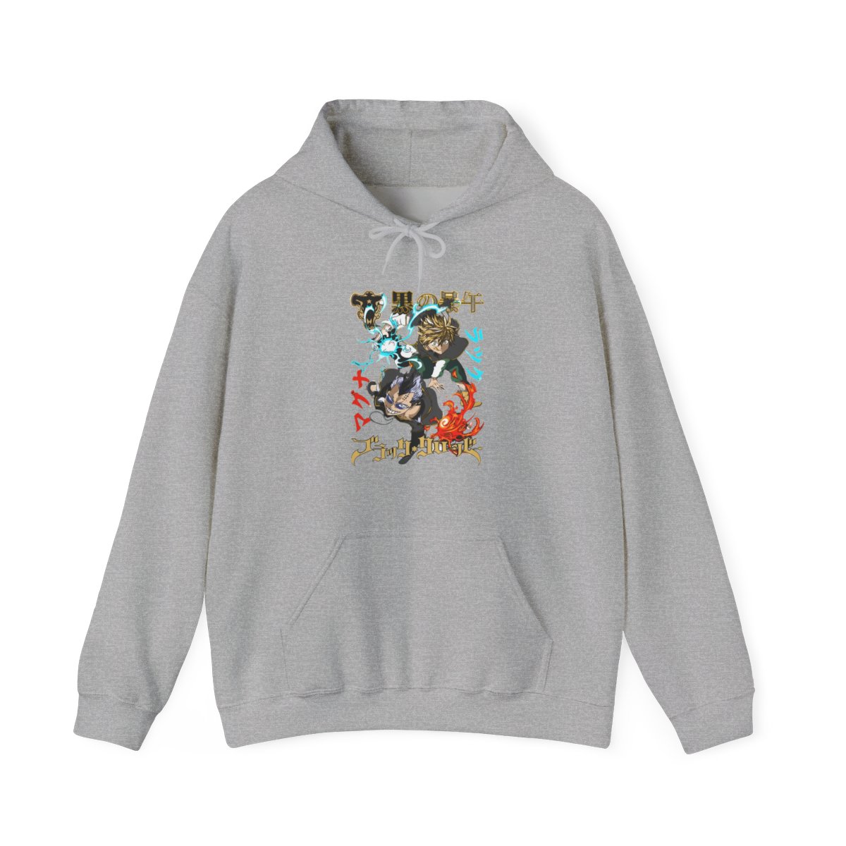 Asta Nacht Hoodie Black Clover Devil Contract Flames - Official Hoodies merchandise