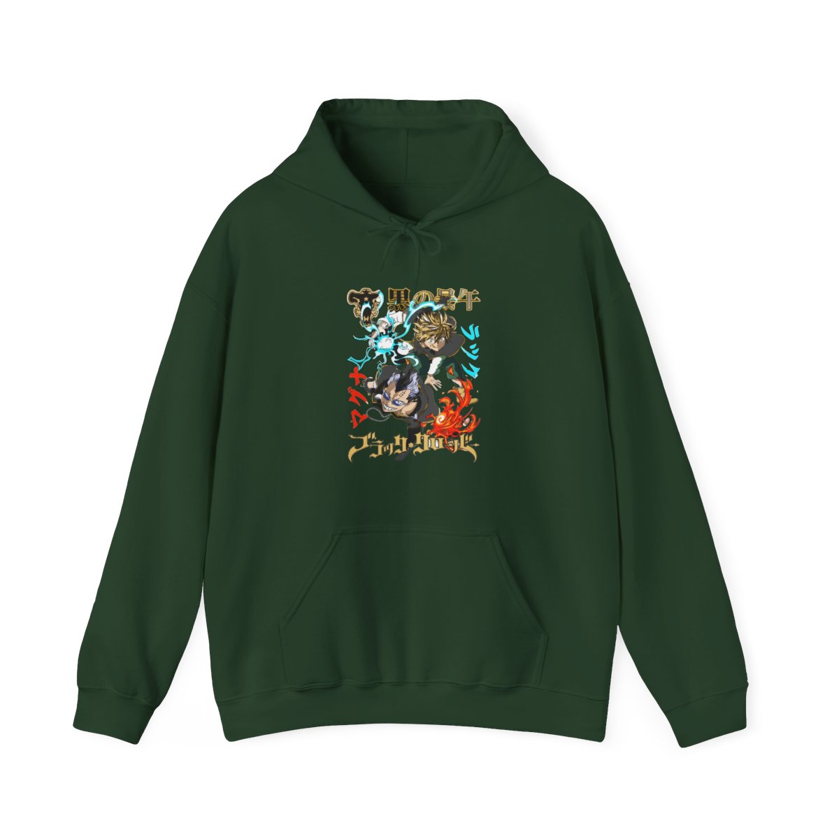 Asta Nacht Hoodie Black Clover Devil Contract Flames