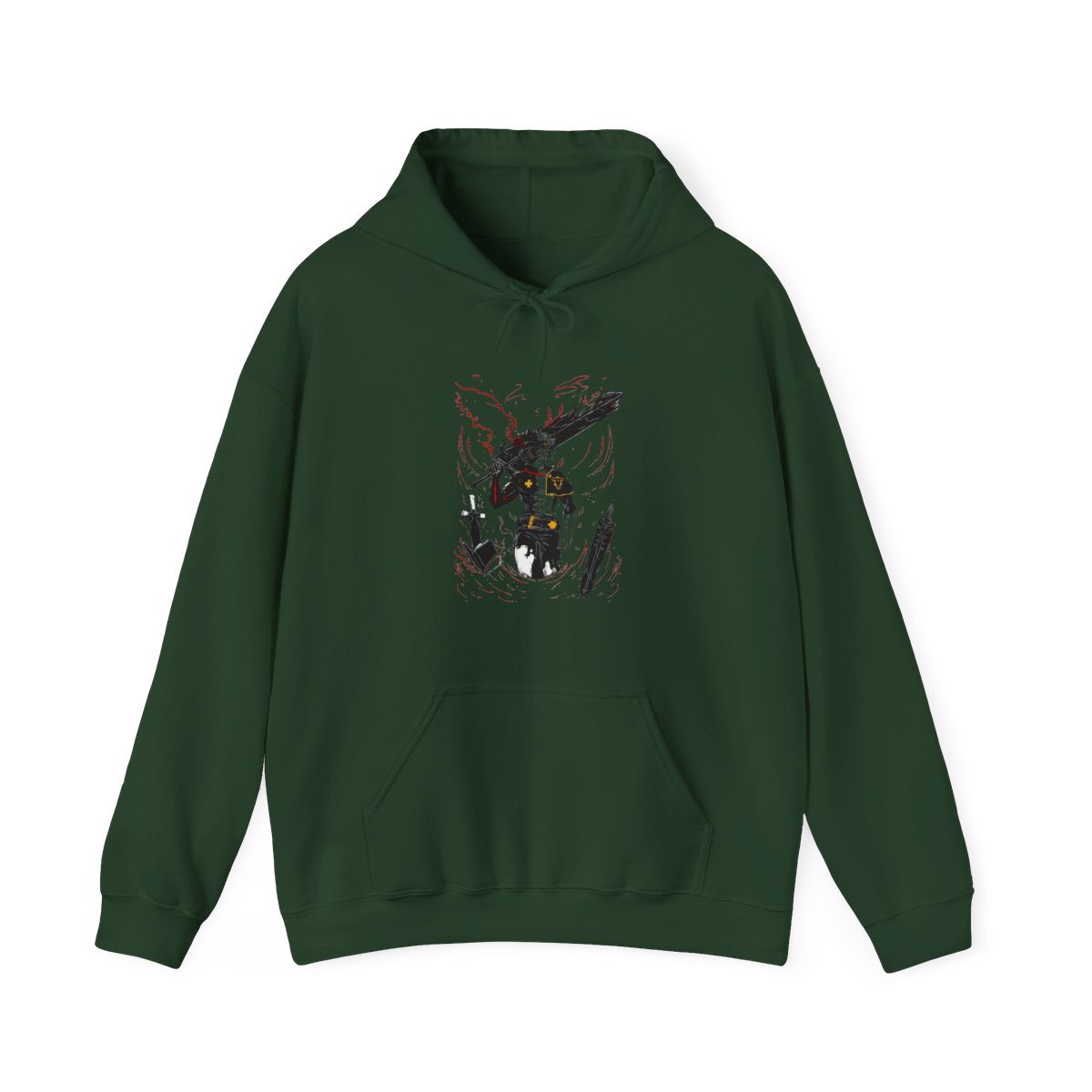 Asta Demon Sword Hoodie Black Clover Dark Blade Form