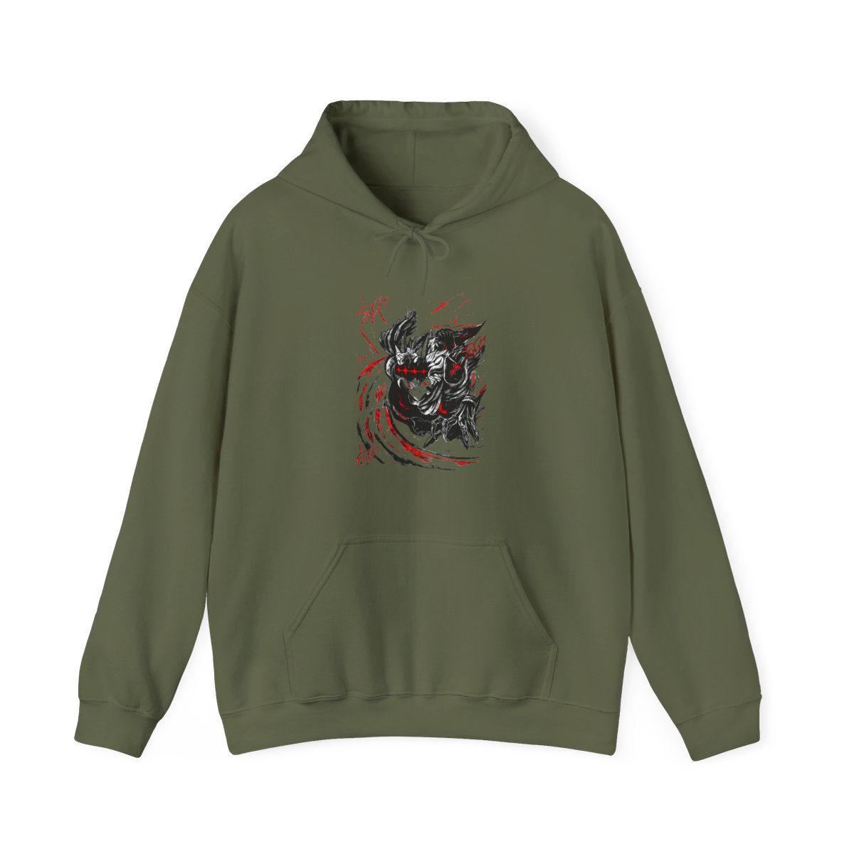 Asta Yami Hoodie Black Clover Sword Mentor Dark Power - alternate angle 4, merchandise