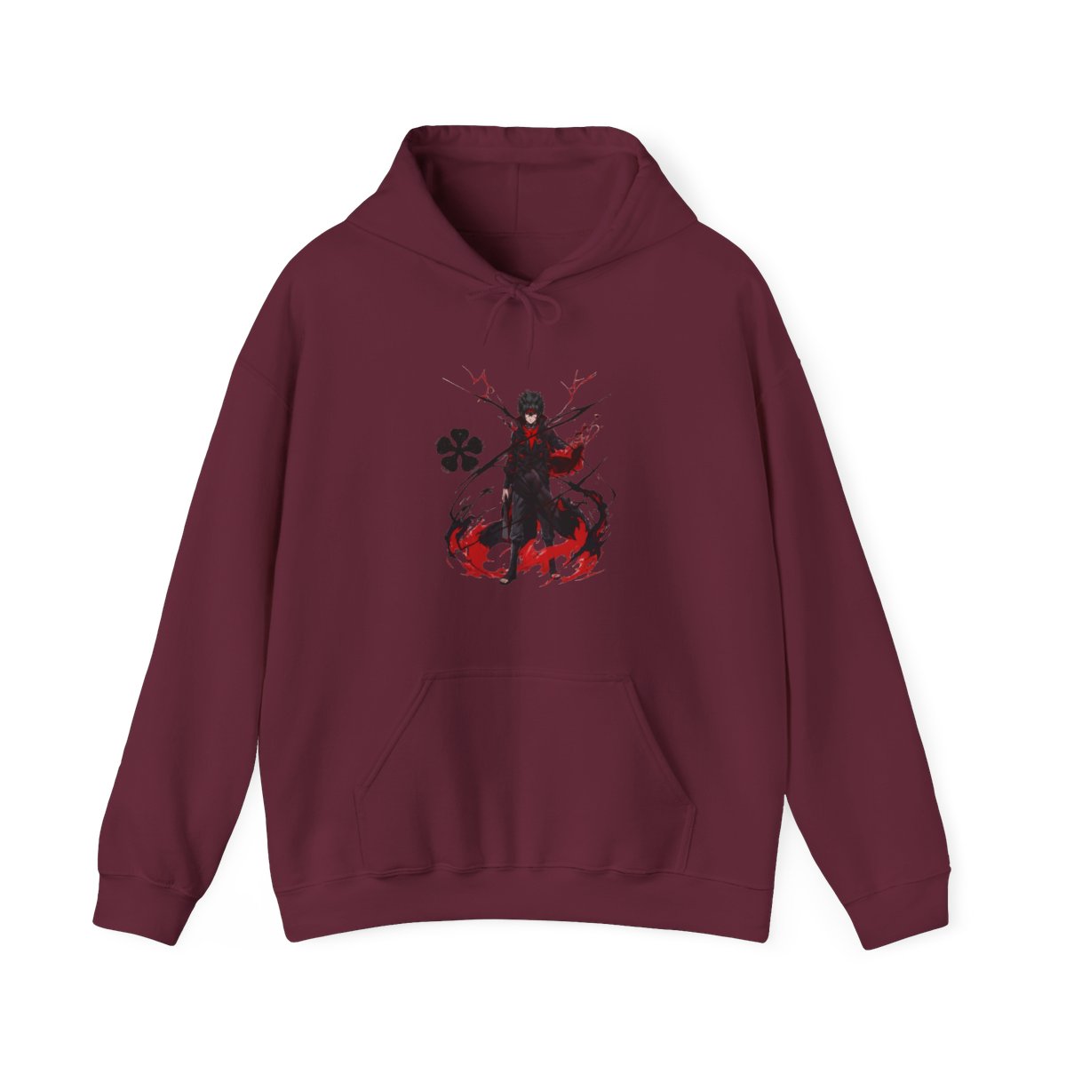 Hoodies Gráficos Asta Cool do Japão, Anime Black Clover, Vintage, Oversized, Com Capuz, Manga Longa, Hoodie de Algodão para Homens e Mulheres - alternate angle 3, merchandise