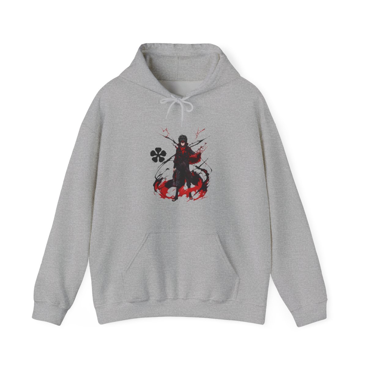 Hoodies Gráficos Asta Cool do Japão, Anime Black Clover, Vintage, Oversized, Com Capuz, Manga Longa, Hoodie de Algodão para Homens e Mulheres - Official Hoodies merchandise