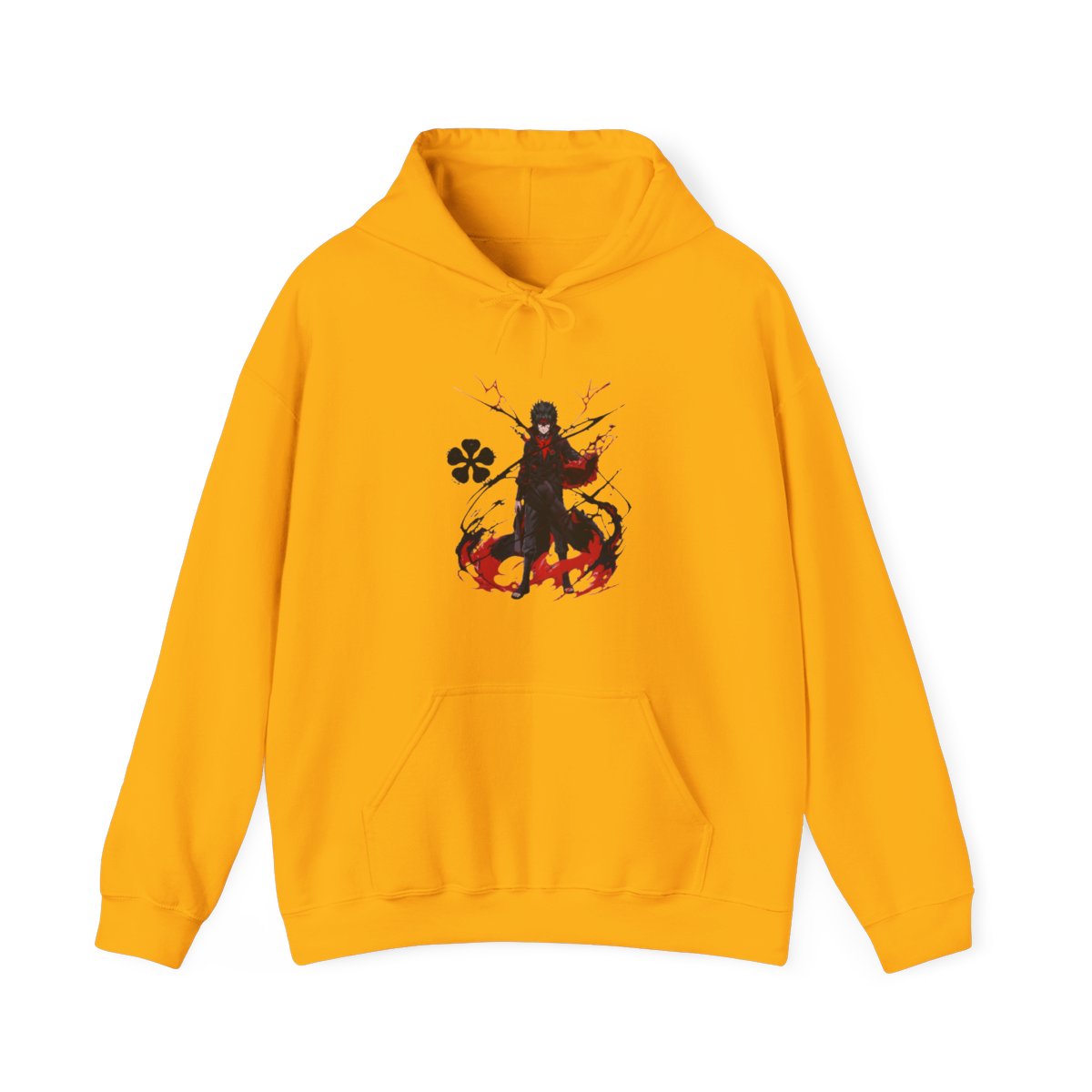 Hoodies Gráficos Asta Cool do Japão, Anime Black Clover, Vintage, Oversized, Com Capuz, Manga Longa, Hoodie de Algodão para Homens e Mulheres - alternate angle 2, merchandise