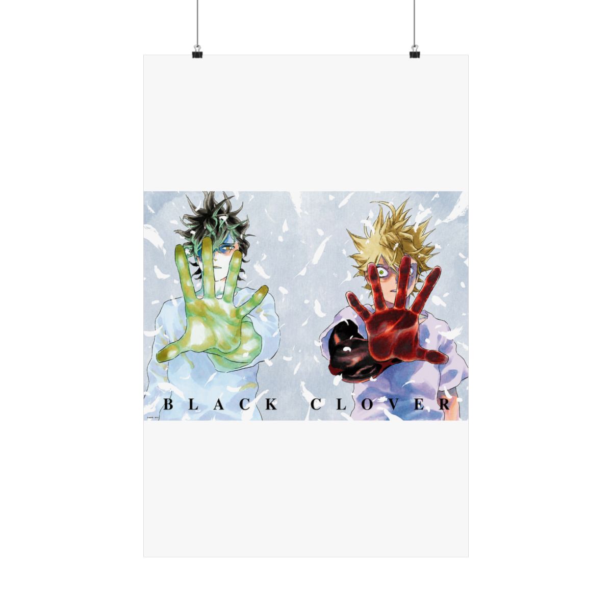 SaleLimitedPre-ownedPre-orderBack-orderOrder ClosedBlack Clover Mini Clear Poster BMovic - alternate angle 3, merchandise