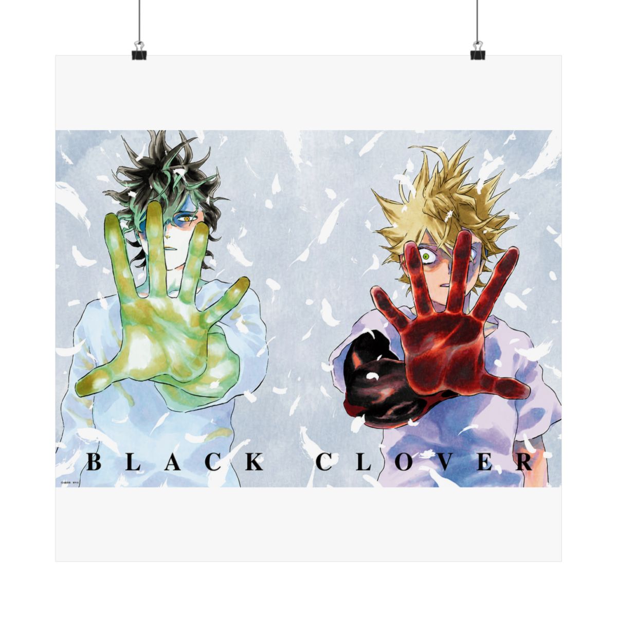 SaleLimitedPre-ownedPre-orderBack-orderOrder ClosedBlack Clover Mini Clear Poster BMovic - alternate angle 4, merchandise
