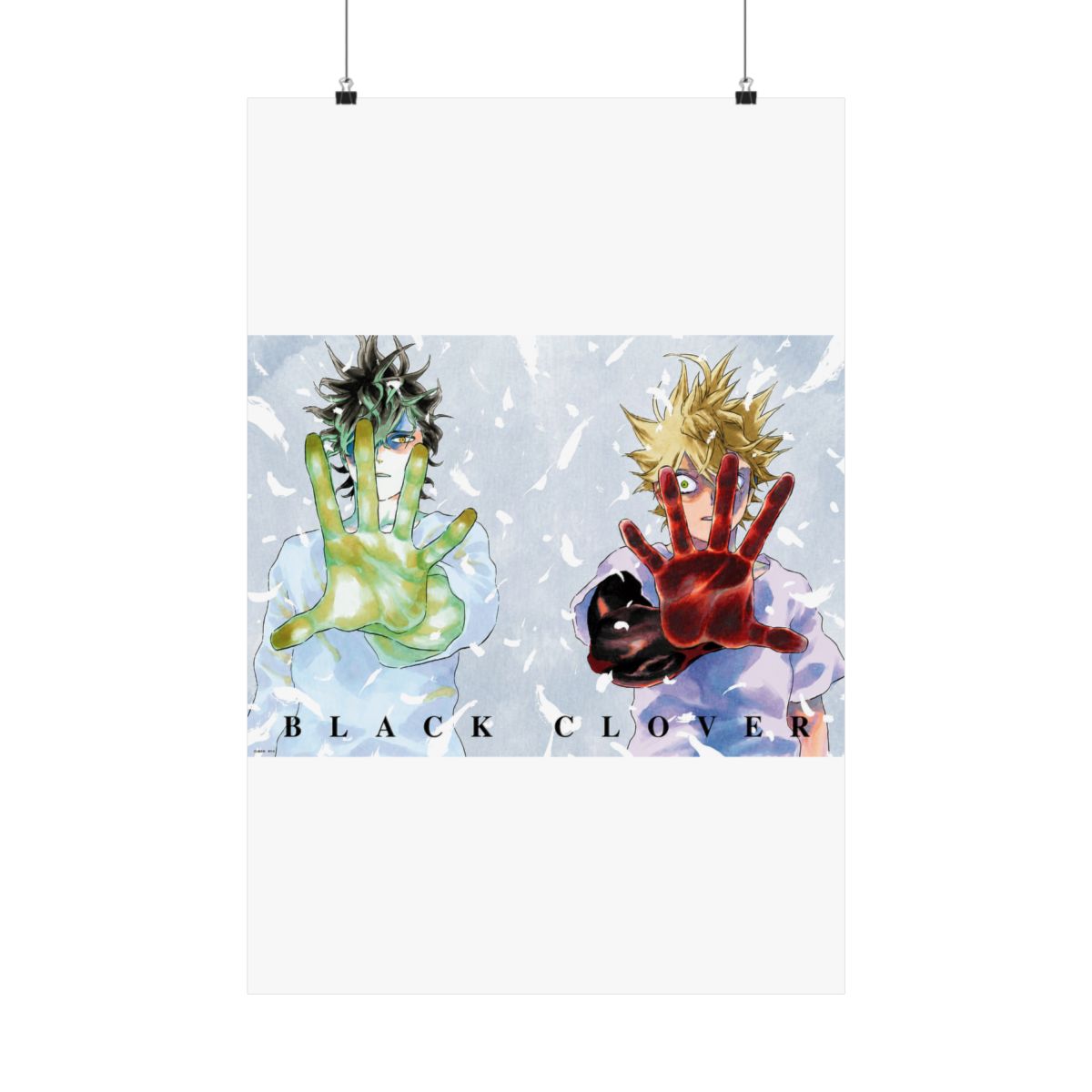 SaleLimitedPre-ownedPre-orderBack-orderOrder ClosedBlack Clover Mini Clear Poster BMovic