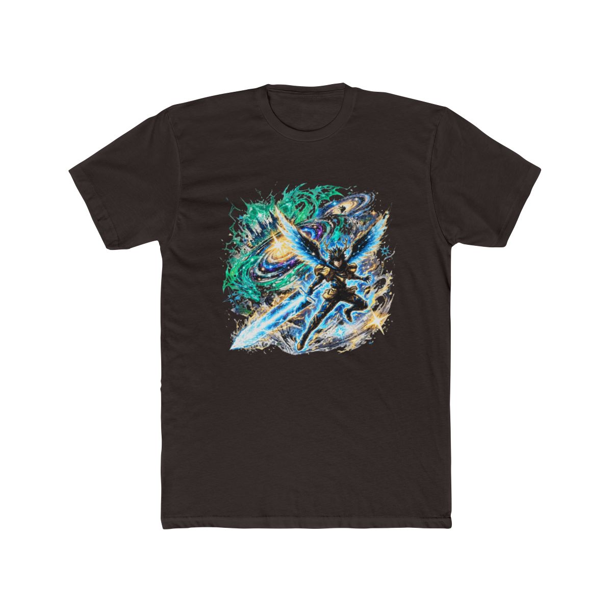 Yuno Unleashing Magic From Black Clover T Shirt - alternate angle 3, merchandise