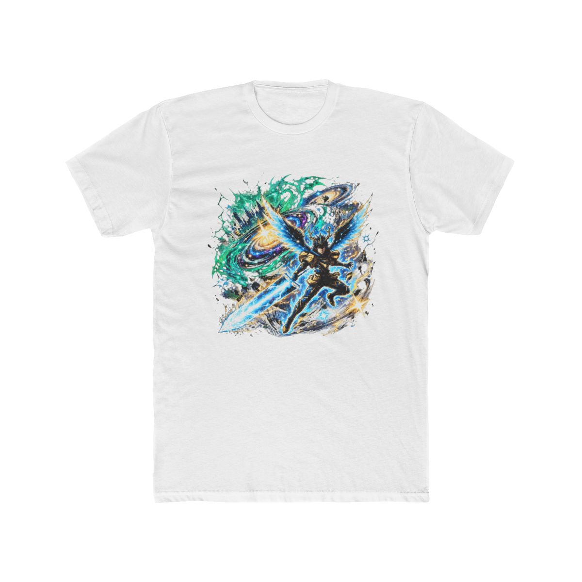 Yuno Unleashing Magic From Black Clover T Shirt - Official T-Shirts merchandise