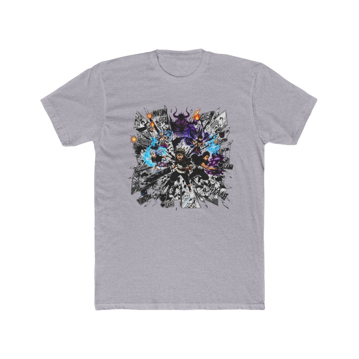 Black Clover Character Collage Art T Shirt