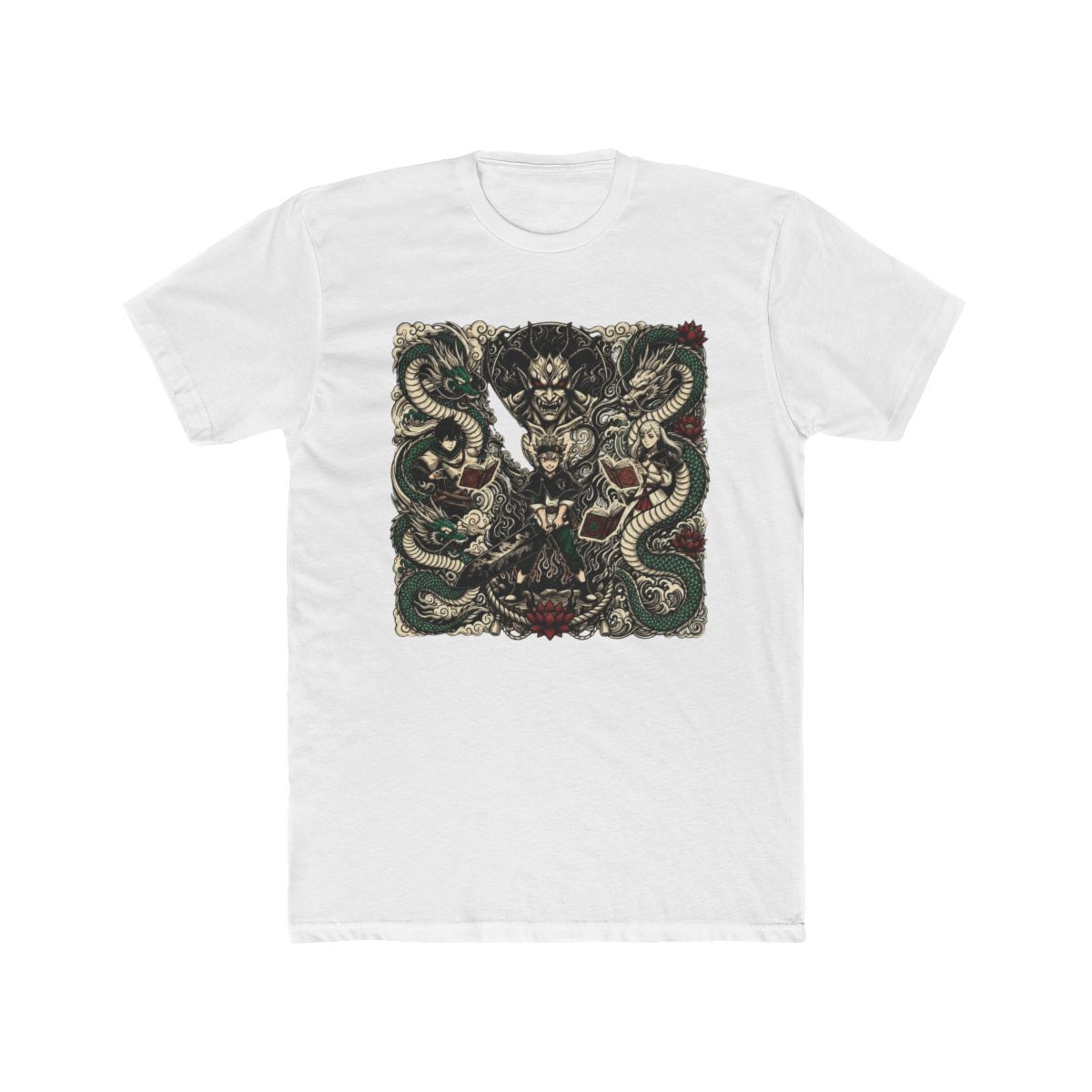 Asta And Yuno With Noelle Art T Shirt | Black Clover - Official T-Shirts merchandise