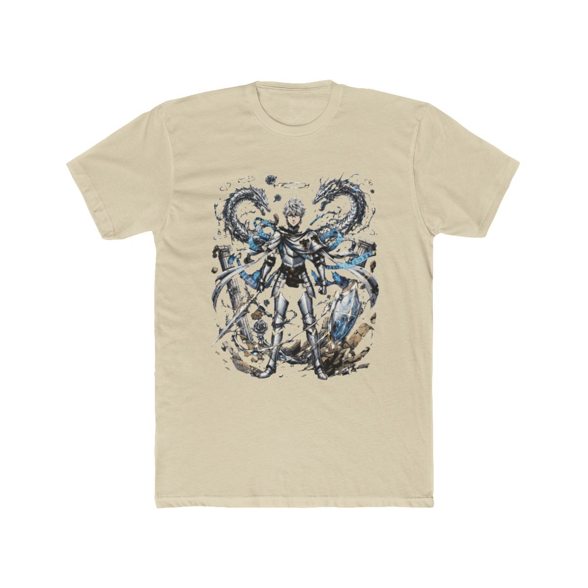 Nozel Silva From Black Clover T Shirt - alternate angle 4, merchandise
