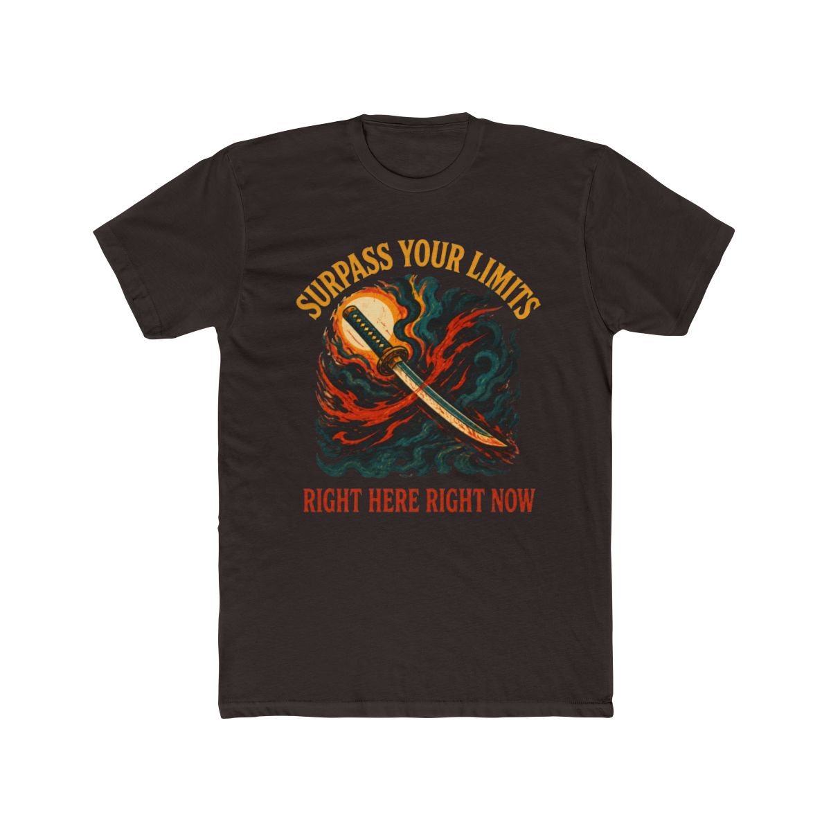 Surpass your limits right here right now Asta Since 2017 Retro T Shirt | Black Clover - alternate angle 3, merchandise