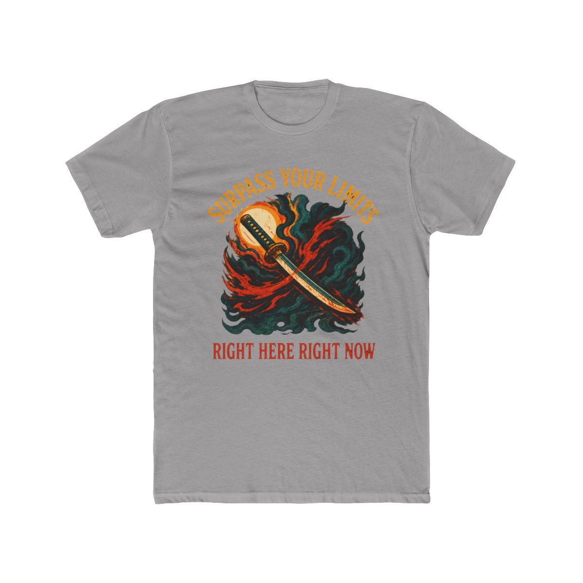Surpass your limits right here right now Asta Since 2017 Retro T Shirt | Black Clover - alternate angle 2, merchandise