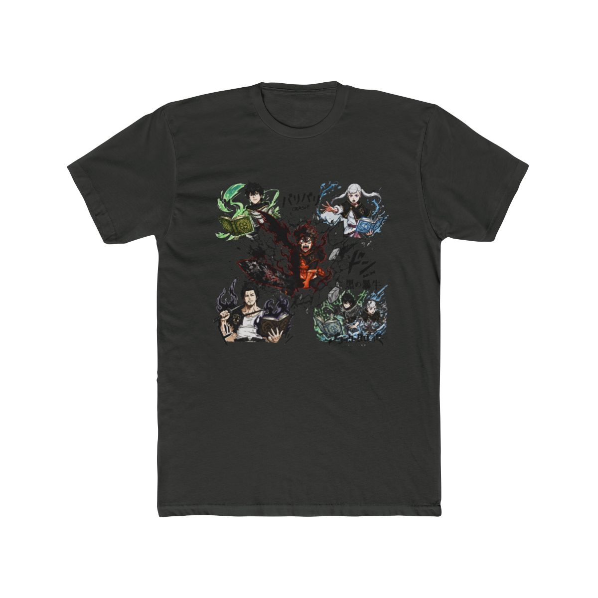 asta -antimagic emperor T Shirt | Black Clover - alternate angle 5, merchandise
