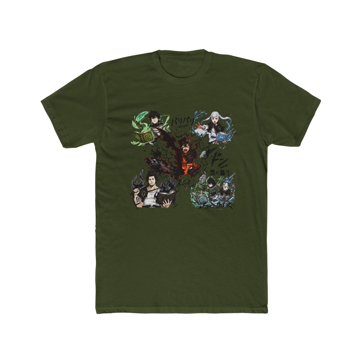 asta -antimagic emperor T Shirt | Black Clover - alternate angle 4, merchandise