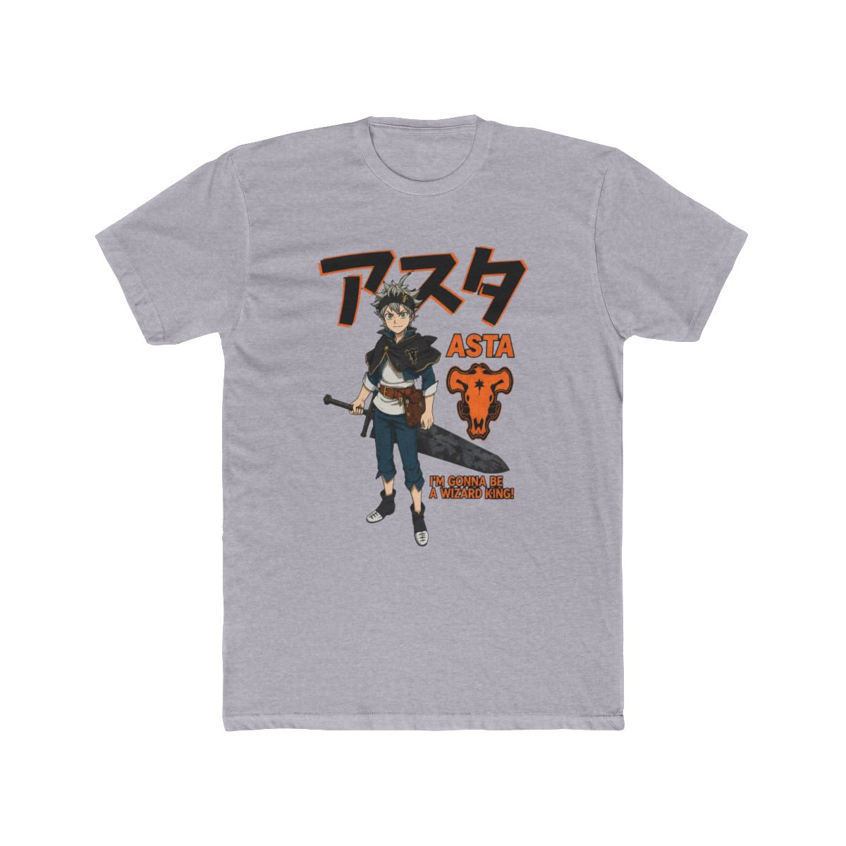 Black Clover Asta Portrait T Shirt