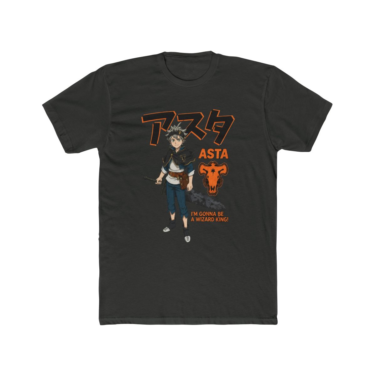 Black Clover Asta Portrait T Shirt - alternate angle 5, merchandise