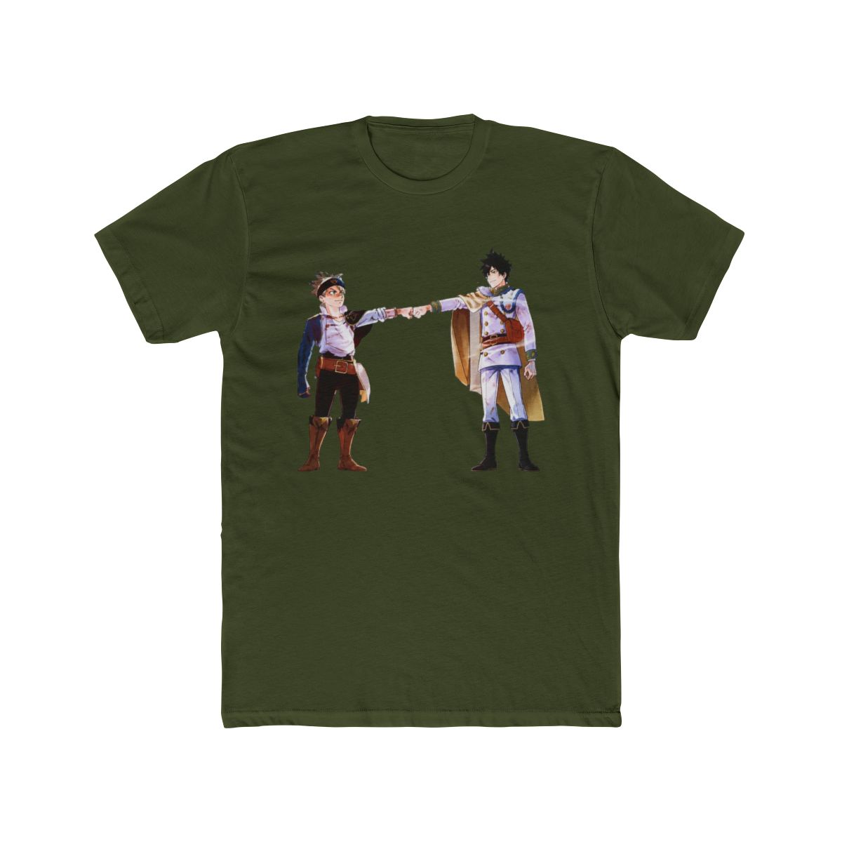 (Goods - Apparel) Black Clover Exhibition Commemorative T Shirt - alternate angle 4, merchandise