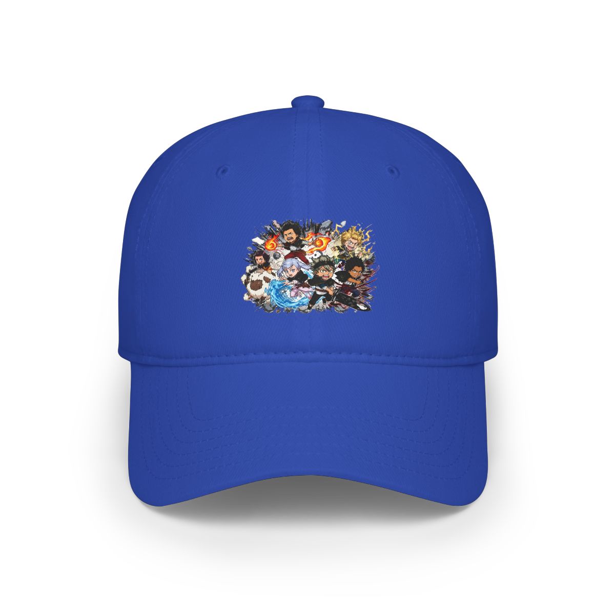 Black Clover Character Collage Art Hat - alternate angle 5, merchandise