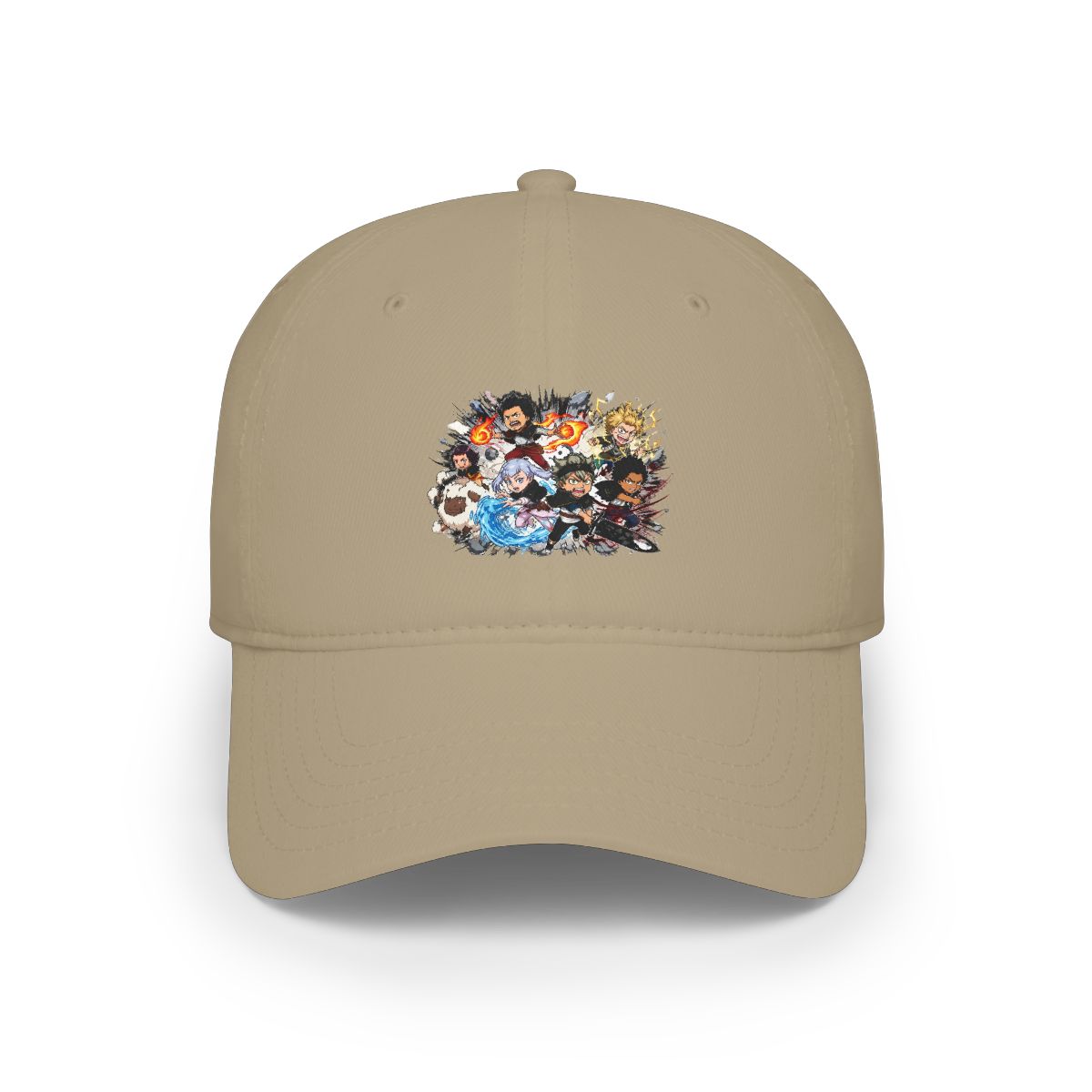 Black Clover Character Collage Art Hat - alternate angle 3, merchandise