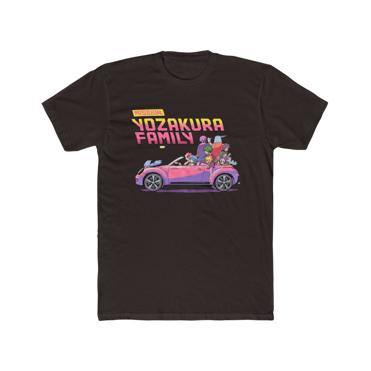 Mission: Yokazura Family Ride Tee - Black | Black Clover - alternate angle 2, merchandise