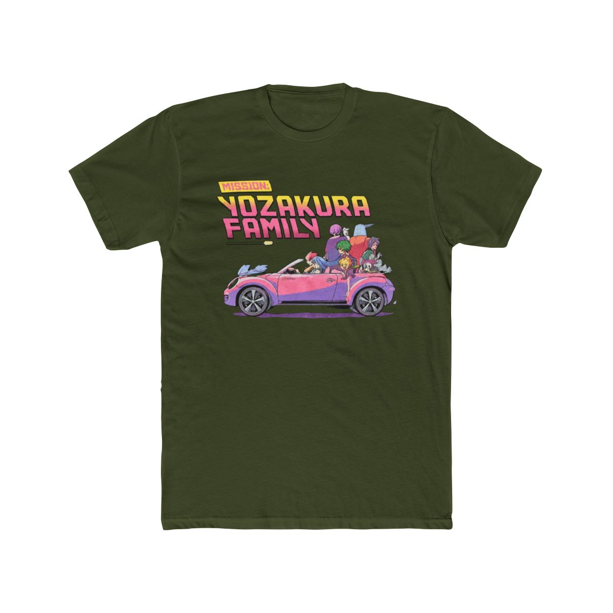 Mission: Yokazura Family Ride Tee - Black | Black Clover - alternate angle 4, merchandise