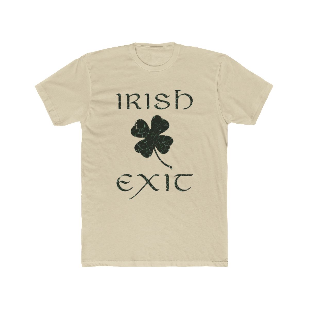 Irish Exit Black Clover Design T Shirt - alternate angle 4, merchandise