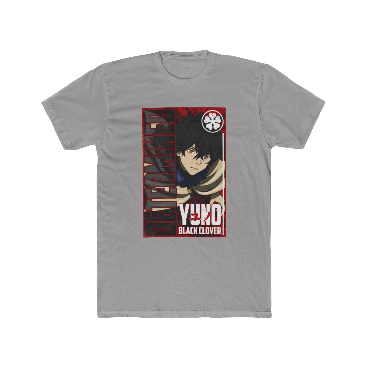 Yuno Determined Black Clover Streetwear T Shirt - Official T-Shirts merchandise