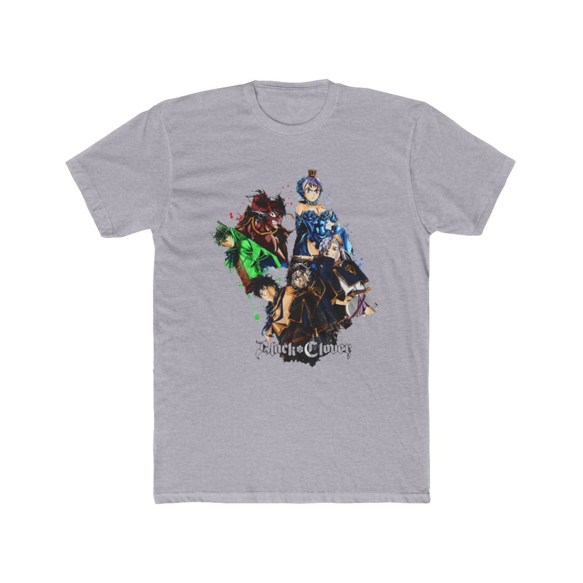 Black Clover Tshirt Asta Yami Sukehiro Yuno Tee Anime T Shirt Luck Voltia Shirt