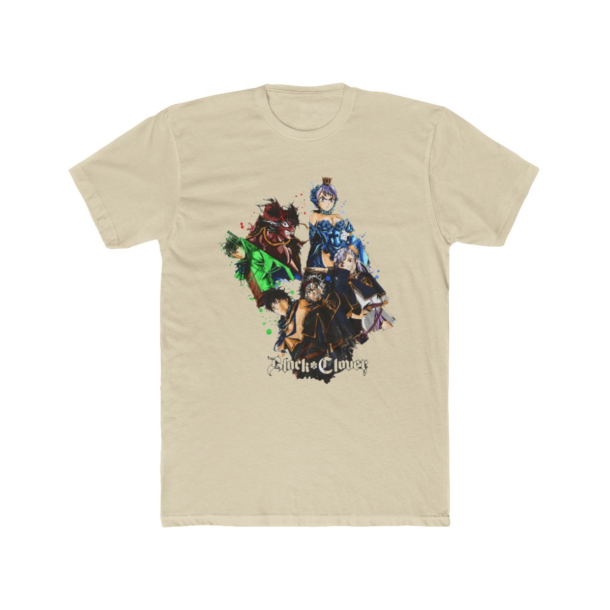 Black Clover Tshirt Asta Yami Sukehiro Yuno Tee Anime T Shirt Luck Voltia Shirt - alternate angle 4, merchandise