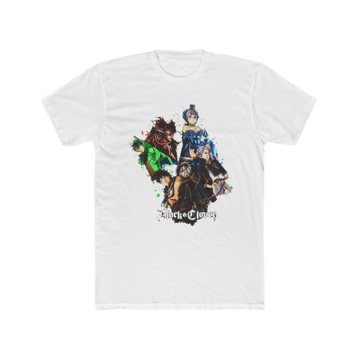 Black Clover Tshirt Asta Yami Sukehiro Yuno Tee Anime T Shirt Luck Voltia Shirt - Official T-Shirts merchandise
