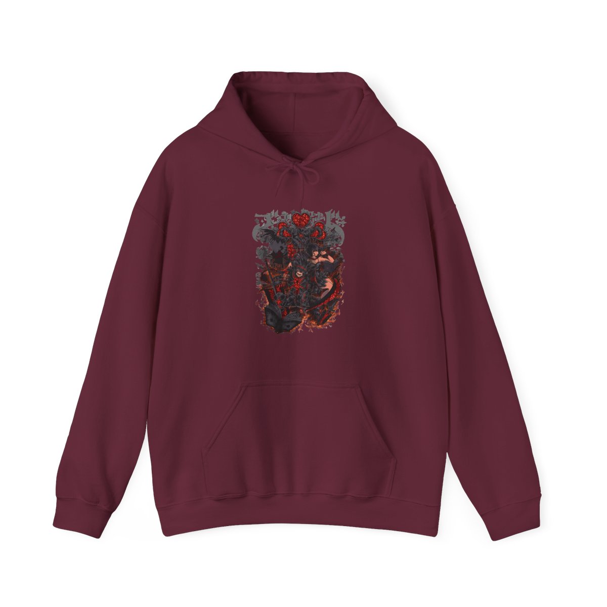 Asta Hoodie, Black Clover Hoodie, Anime Hoodie, Vintage Hoodie - Artsholic - Fan Art Merch - alternate angle 3, merchandise
