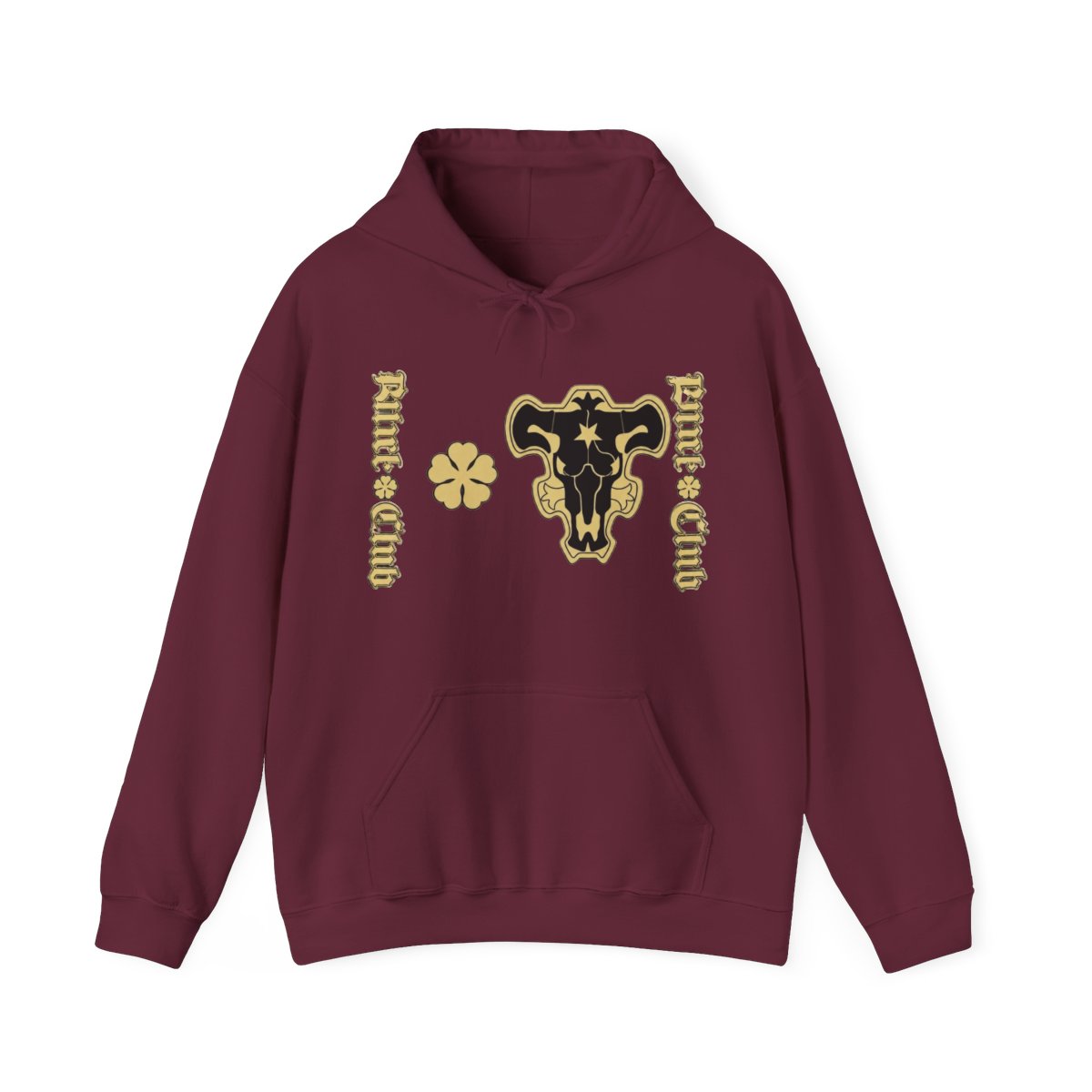 Black Clover Black Bulls Hoodies - Anime Sweatshirts with Yami Asta Magic Knights Emblem Pullover Tops - alternate angle 3, merchandise