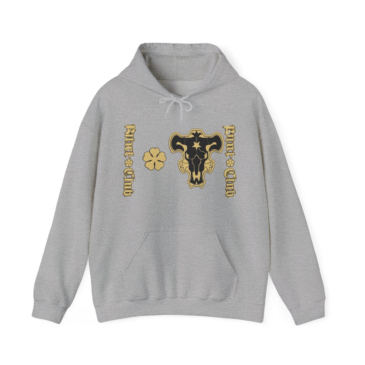 Black Clover Black Bulls Hoodies - Anime Sweatshirts with Yami Asta Magic Knights Emblem Pullover Tops - Official Hoodies merchandise