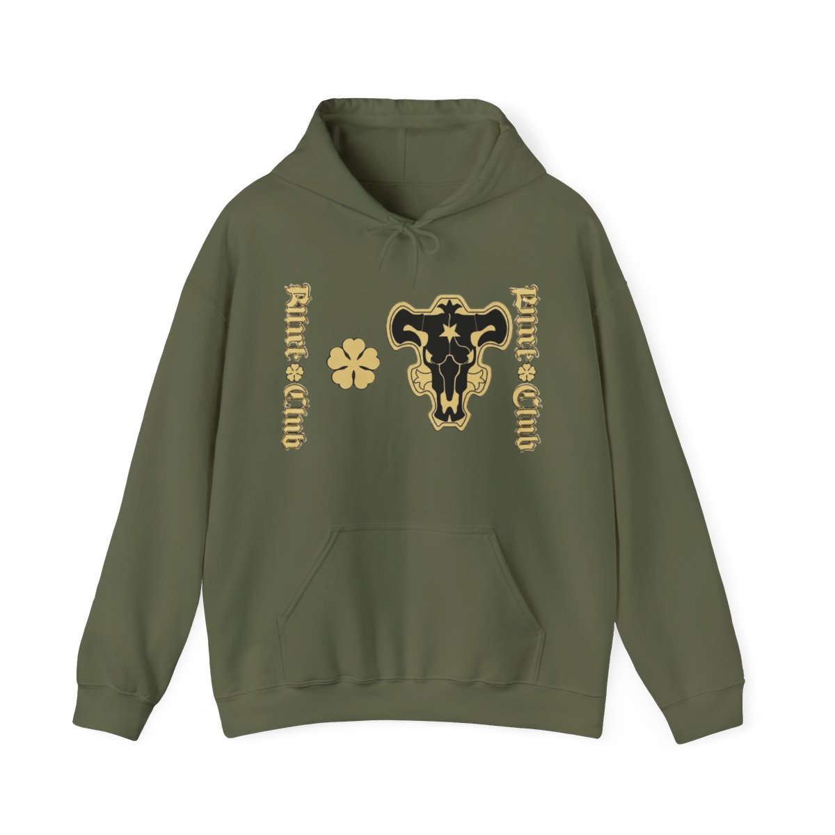 Black Clover Black Bulls Hoodies - Anime Sweatshirts with Yami Asta Magic Knights Emblem Pullover Tops - alternate angle 4, merchandise