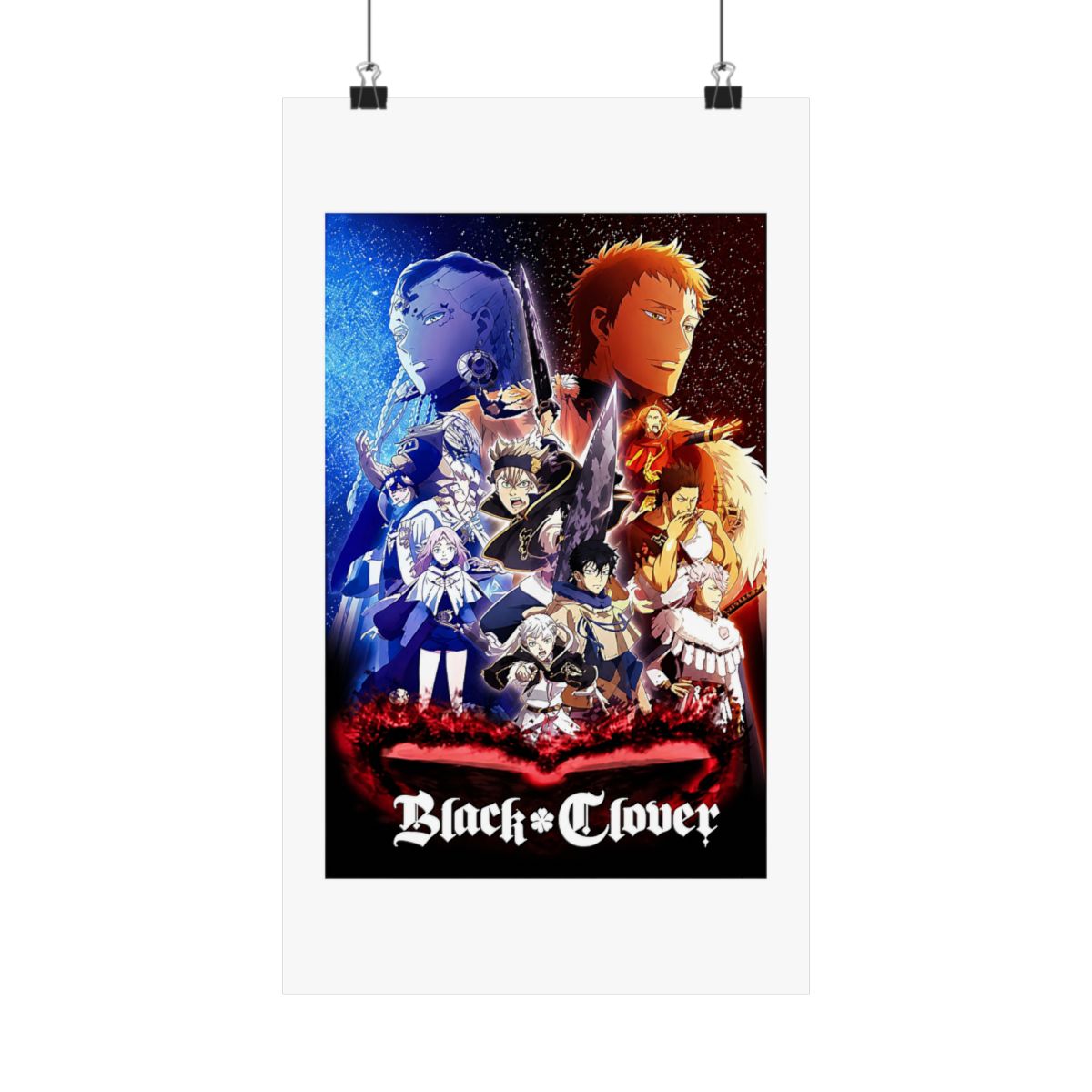 Posters & Wall Art - Black Clover accessories collection