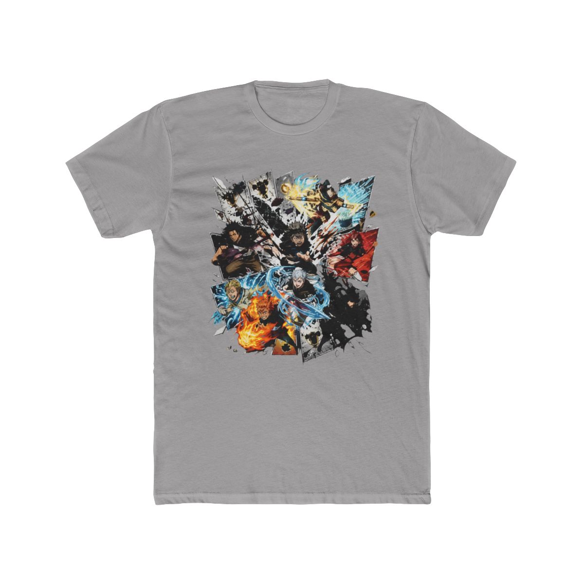 Black Clover Character Collage Art Long Sleeve T Shirt - Official T-Shirts merchandise