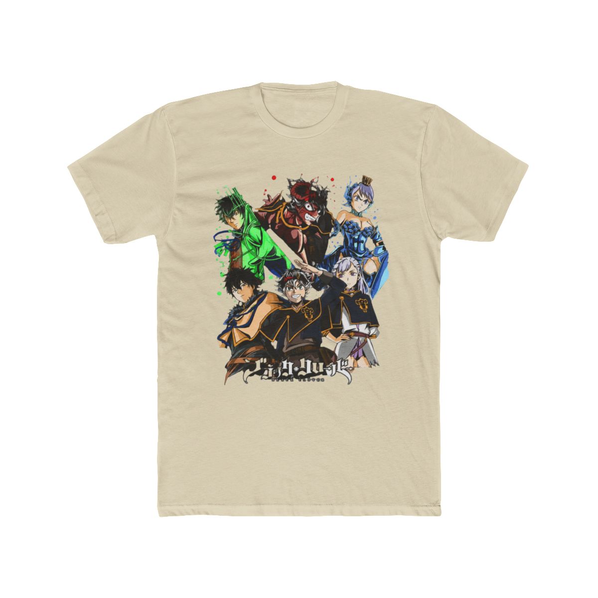 Black Clover Asta Yuno T Shirt Comic,Bull,Magic,Demon,Yami,Anime Shirt All Size - alternate angle 4, merchandise