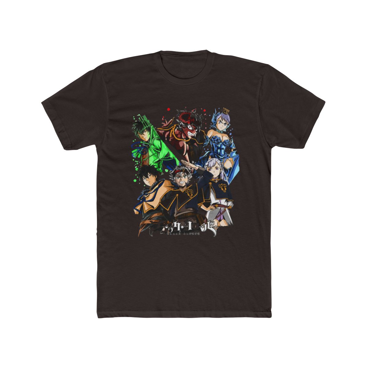Black Clover Asta Yuno T Shirt Comic,Bull,Magic,Demon,Yami,Anime Shirt All Size - alternate angle 3, merchandise