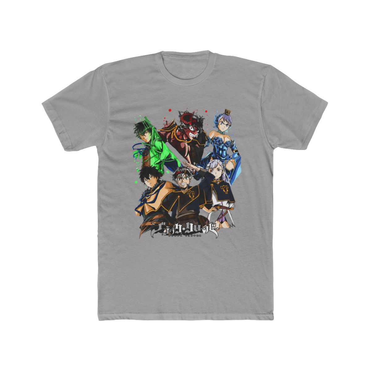 Black Clover Asta Yuno T Shirt Comic,Bull,Magic,Demon,Yami,Anime Shirt All Size - alternate angle 2, merchandise