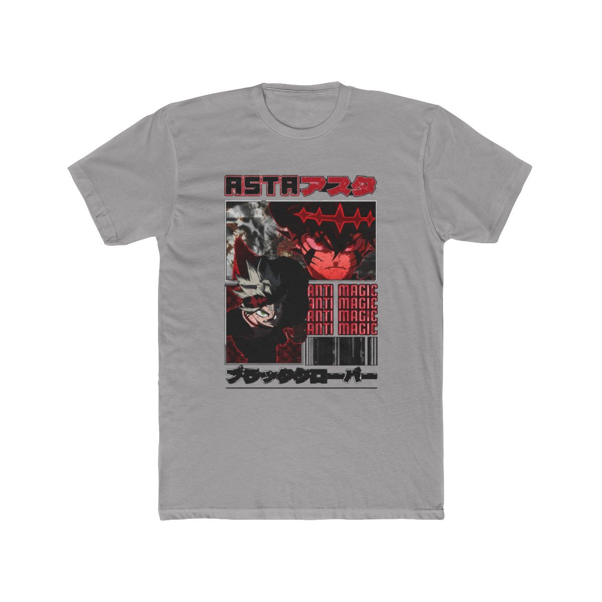 Asta Black Clover Streetwear T Shirt - Official T-Shirts merchandise