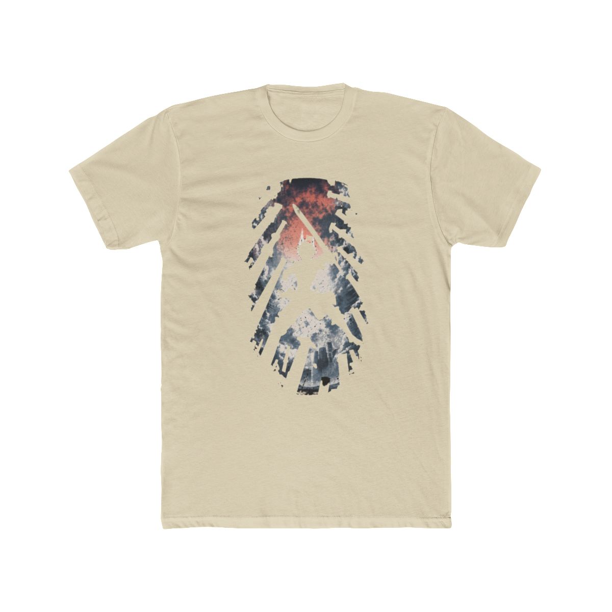 Asta Black Clover Sword Silhouette T Shirt - alternate angle 4, merchandise