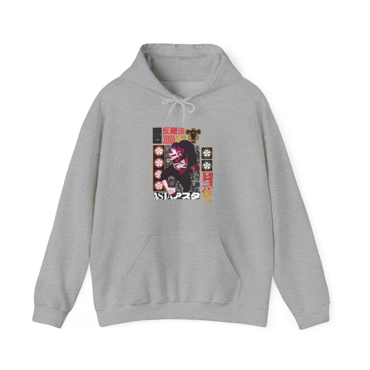 Asta V2 Black Clover Streetwear Hoodie | Anime Ape - Official Hoodies merchandise