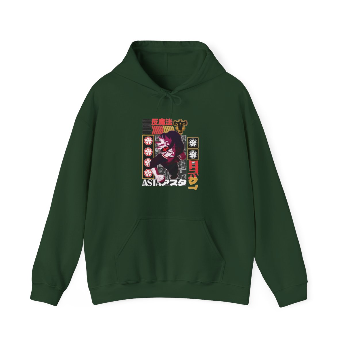 Asta V2 Black Clover Streetwear Hoodie | Anime Ape