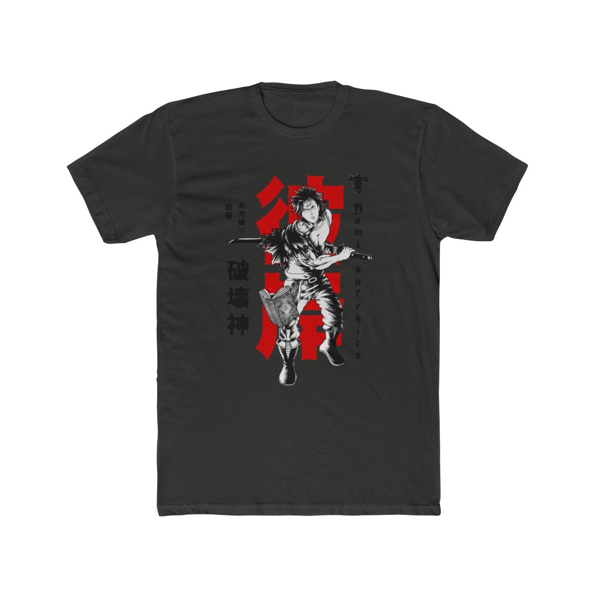Black clover - Yami sukehiro Anime Manga Tshirt Anime Manga Black Shirt All Size - alternate angle 5, merchandise