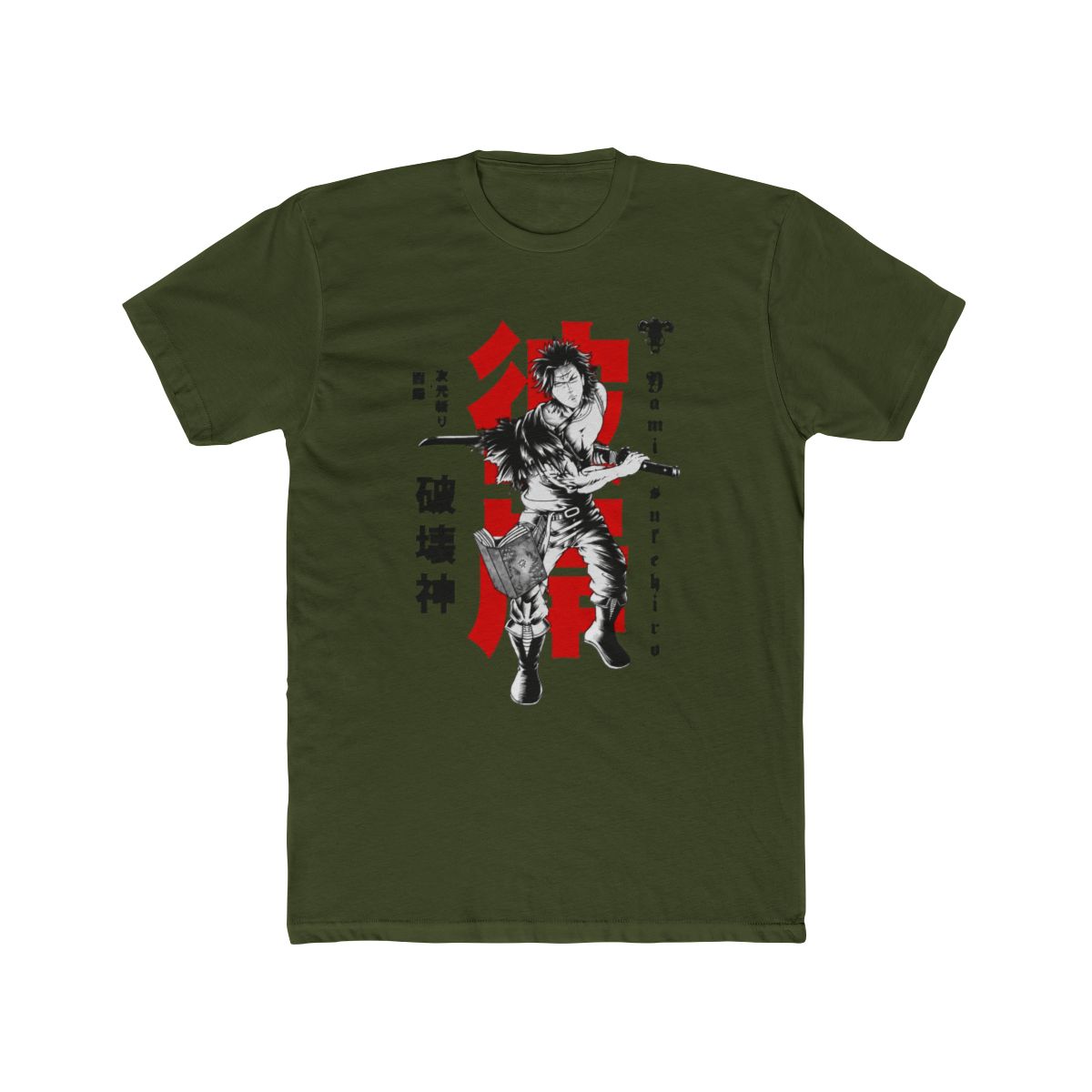 Black clover - Yami sukehiro Anime Manga Tshirt Anime Manga Black Shirt All Size - alternate angle 4, merchandise