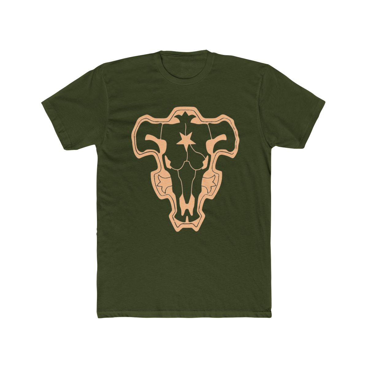 Black Clover - Black Bull Symbol T Shirt Black | Elbenwald - alternate angle 4, merchandise