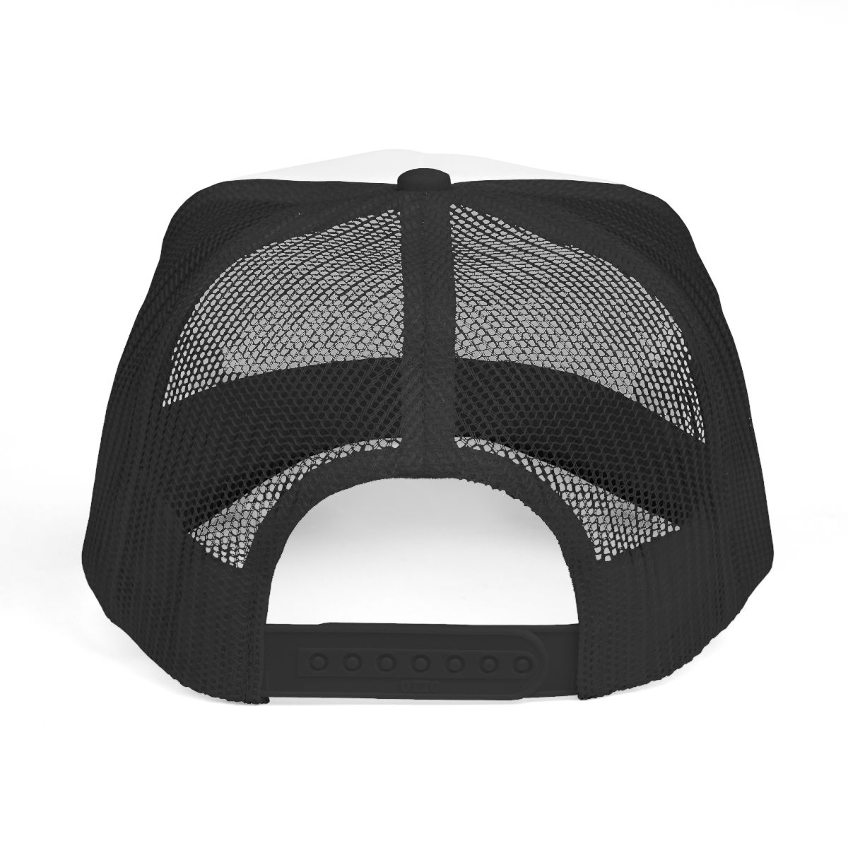 Black Clover black and white foam trucker hat - alternate angle 1, merchandise