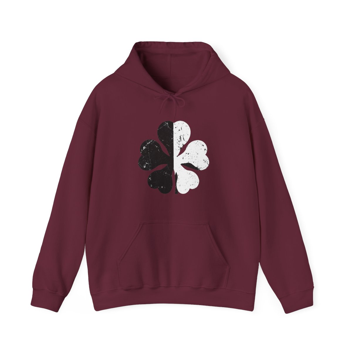 Five Leaf Black Clover Masked Hoodie - alternate angle 3, merchandise