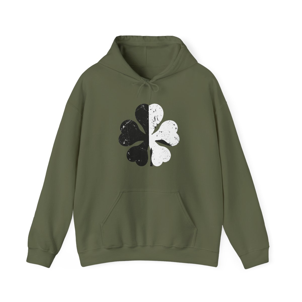 Five Leaf Black Clover Masked Hoodie - alternate angle 4, merchandise